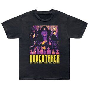 Undertaker Graphic Tee, Vintage 90s Bootleg Style T-Shirt, Retro Shirt